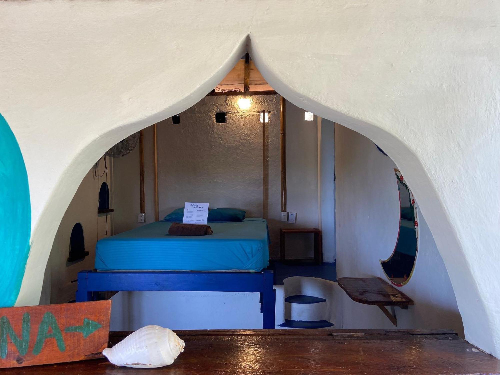Mixtli Ecohouse, Habitaciones Sol & Luna - Starlink Internet ซาน เปโดร โปชุทลา ภายนอก รูปภาพ