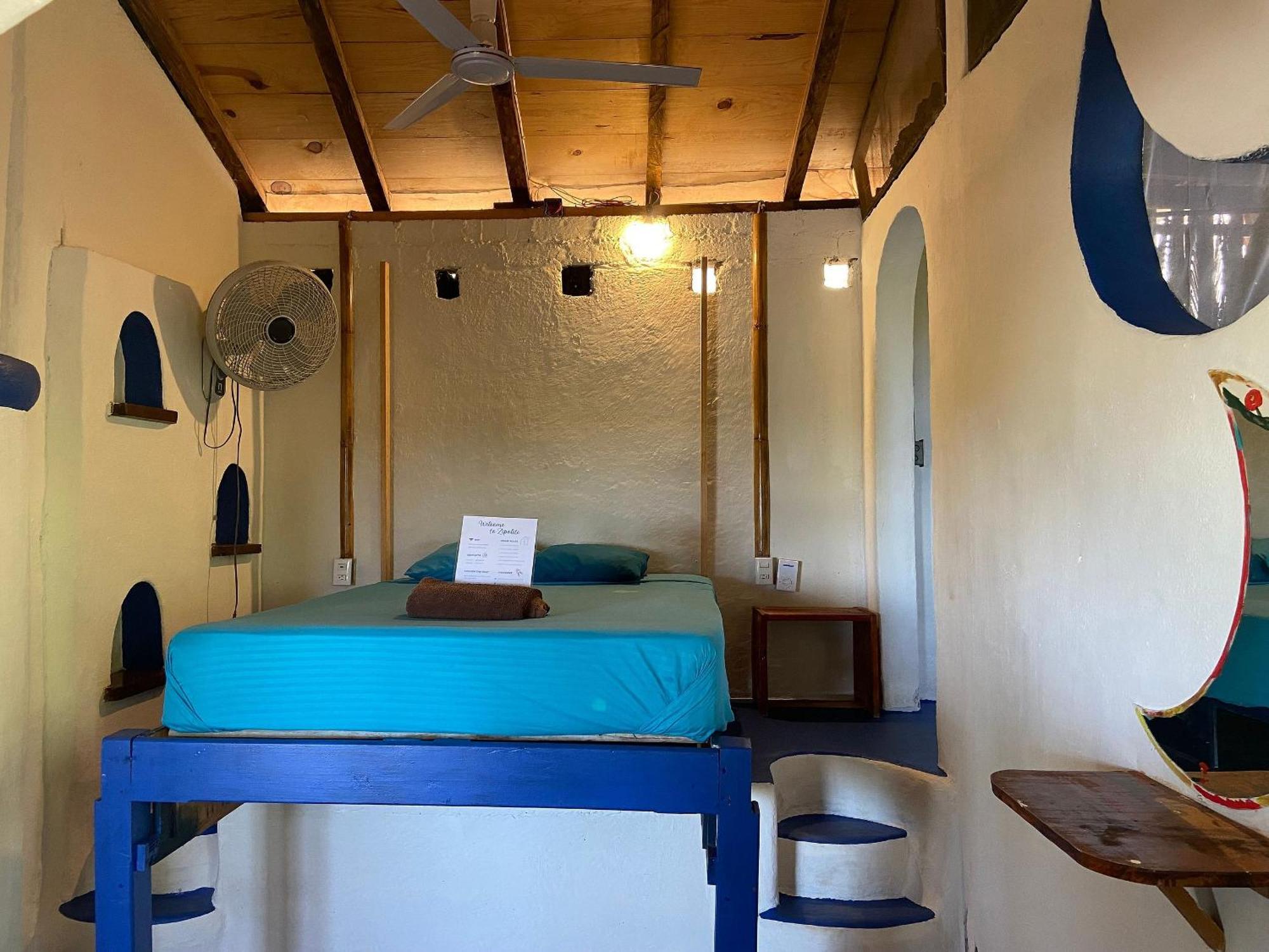 Mixtli Ecohouse, Habitaciones Sol & Luna - Starlink Internet ซาน เปโดร โปชุทลา ภายนอก รูปภาพ